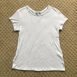 Amour Vert White Organic Cotton and Modal Tee